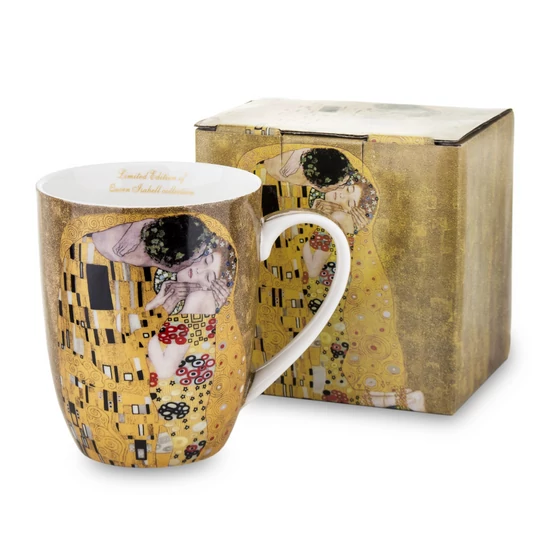G.KLIMT PORCELÁN TEÁSBÖGRE