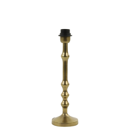BRONZ SZÍNŰ KLASSZIKUS ASZTALI LÁMPATEST 34 CM