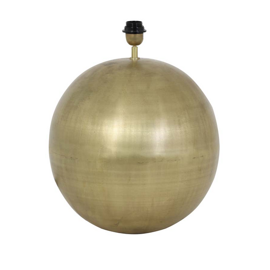 GÖMB FORMÁJÚ BRONZ ASZTALI LÁMPA