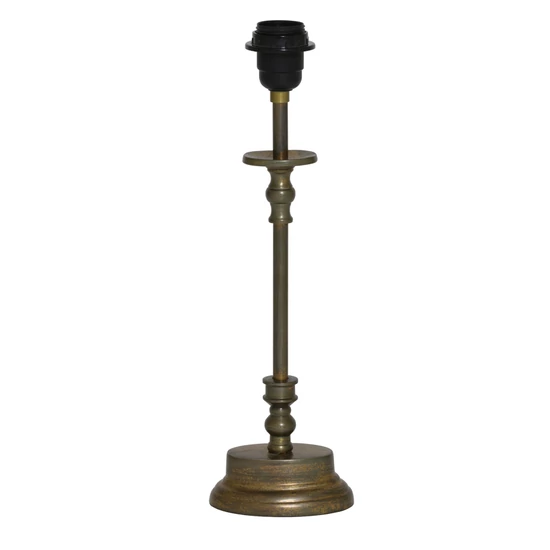 ANTIK BRONZ SZÍNŰ KLASSZIKUS  ASZTALI LÁMPATEST 40 CM