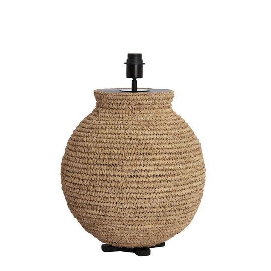 NATÚR SZÍNŰ RATTAN ASZTALI LÁMPATEST 35 CM