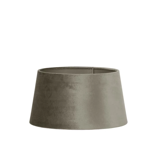OVÁLIS FORMÁJÚ LÁMPABÚRA TAUPE SZÍNBEN 25 CM