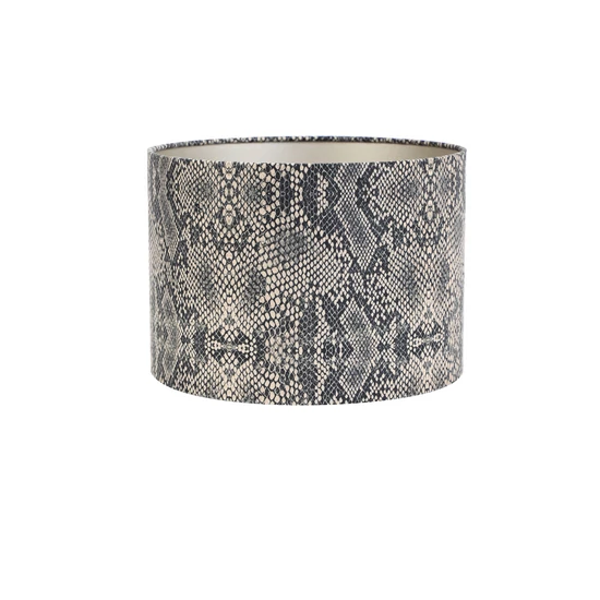 DESIGN KÍGYÓBŐR MINTÁS NAGY MÉRETŰ LÁMPABÚRA 50 CM