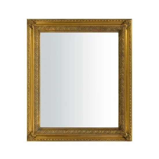 KLASSZIKUS FORMÁJÚ ARANY TÜKÖR 75 CM