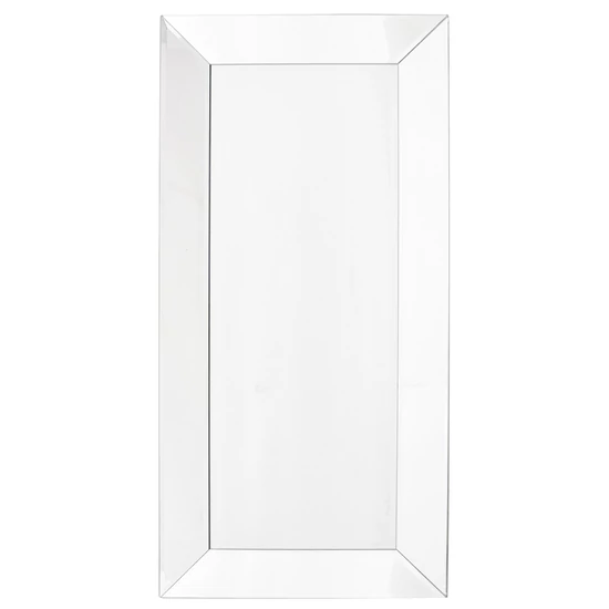 DEKORATÍV ÜVEG FALI TÜKÖR ÜVEG KERETTEL 120 CM 
