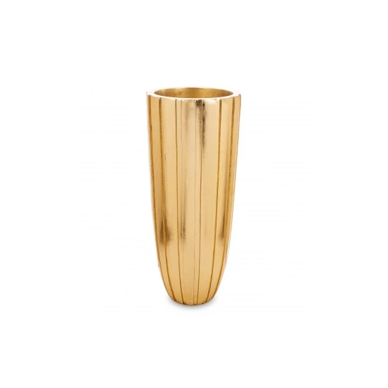 ELEGÁNS DESIGN PADLÓVÁZA ARANY SZÍNBEN 91 CM