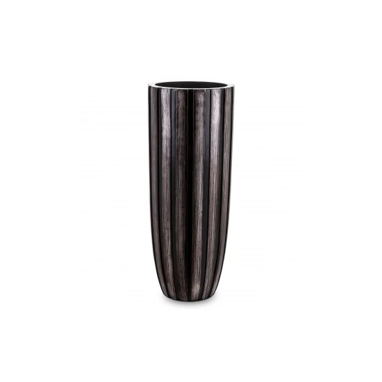 ELEGÁNS DESIGN PADLÓVÁZA FEKETE SZÍNBEN 91 CM