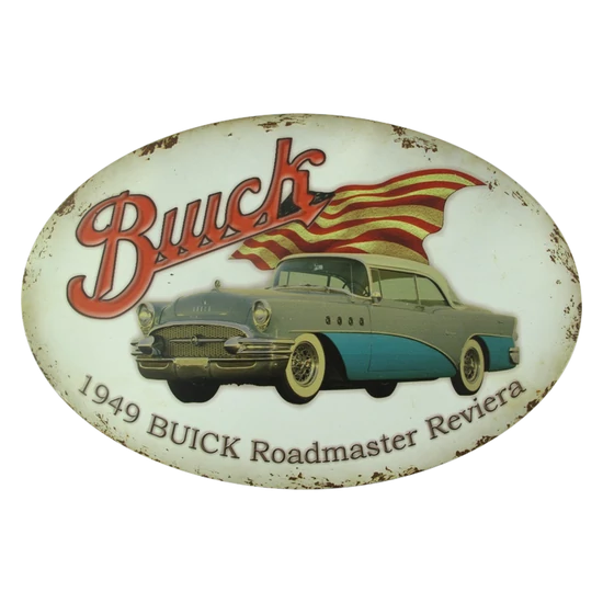 BUICK AUTÓS FÉM FALIKÉP