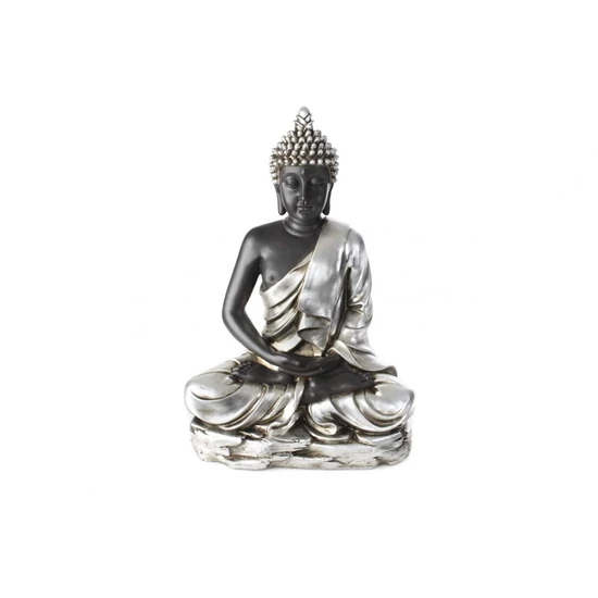 NAGY MÉRETŰ ÜLŐ BUDDHA SZOBOR 74 CM