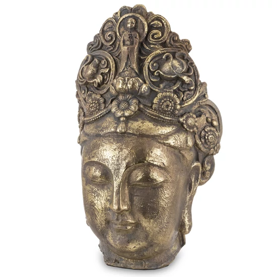KÜLÖNLEGES BUDDHA FEJ ARANY SZÍNBEN 67 CM