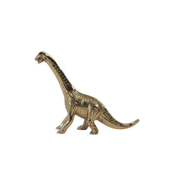 DINOSZAURUSZ FIGURA ARANY SZÍNBEN