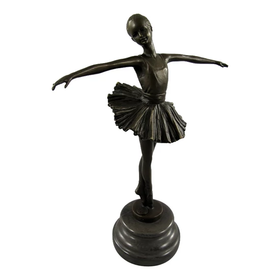 KÜLÖNLEGES BALERINA BRONZ SZOBOR