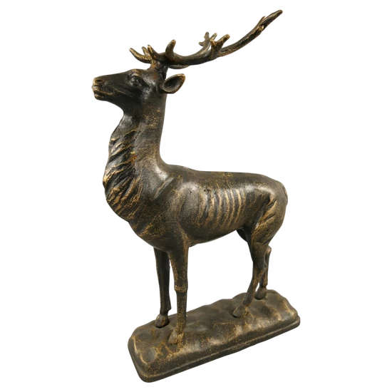 SZARVAS SZOBOR FÉMBŐL BRONZ SZÍNBEN 29 CM