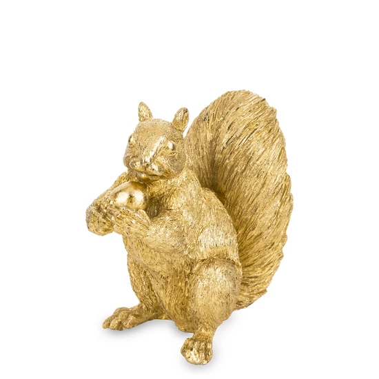 MÓKUS FIGURA ARANY SZÍNBEN 13 CM