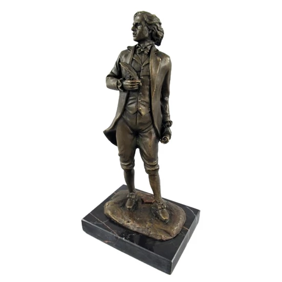 MOZART BRONZ SZOBOR
