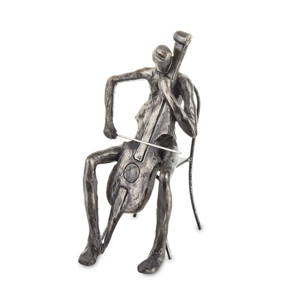 KÜLÖNLEGES CSELLÓZÓ ZENÉSZ FIGURA 20CM