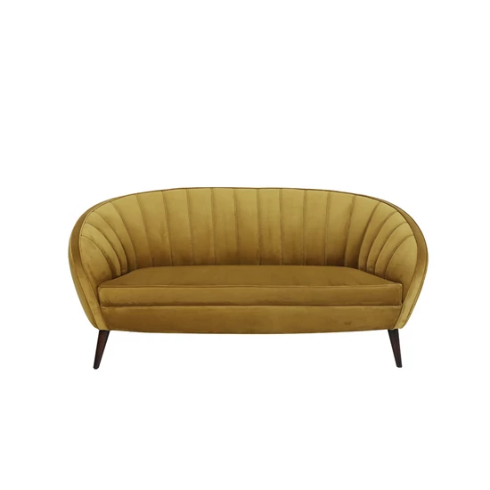OKKER SÁRGA KIS MÉRETŰ DESIGN KANAPÉ